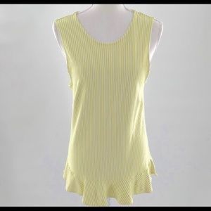 Ann Taylor Factory Ruffle Tank Top